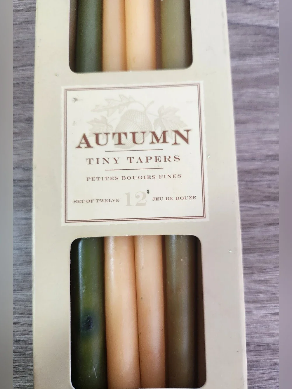 Williams-Sonoma Autumn Tiny Tapers Set of 12